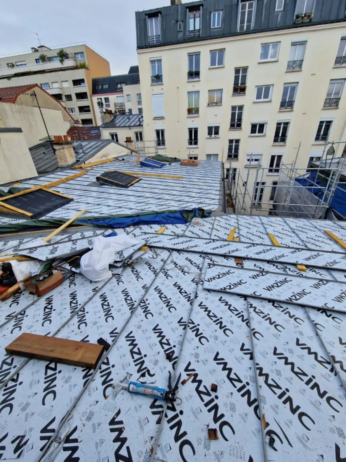 Isolation toiture zinc Hauts-de-Seine 92